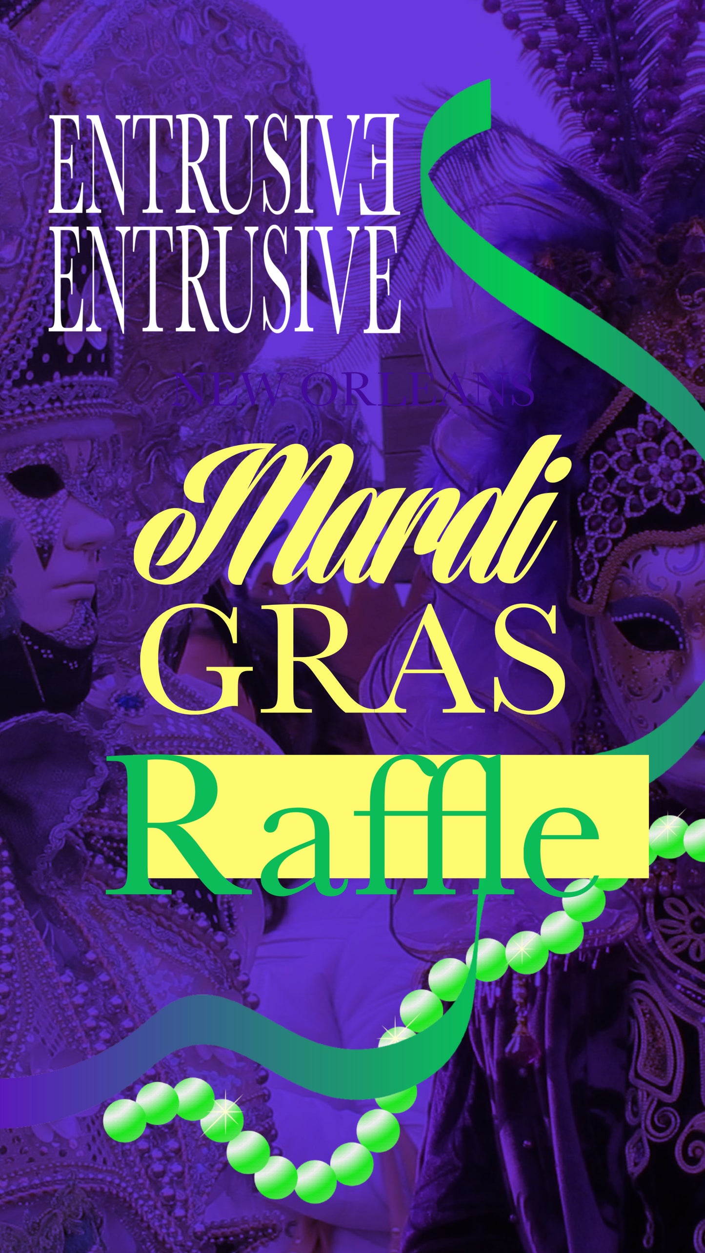 Raffle ticket custom Crochet Mardi Gra Shorts